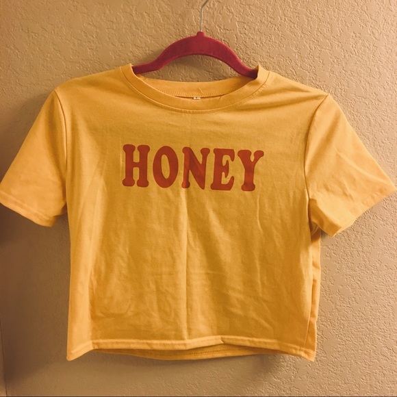 Yellow Aesthetic Honey Crop Top❤️ - Picture 2 of 4